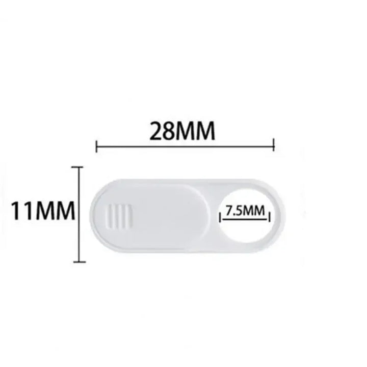 Universal Plastic Black WebCam Cover Shutter Magnet Slider Camera Cover for IPhone Laptop Mobile Phone Len Privacy Stickers