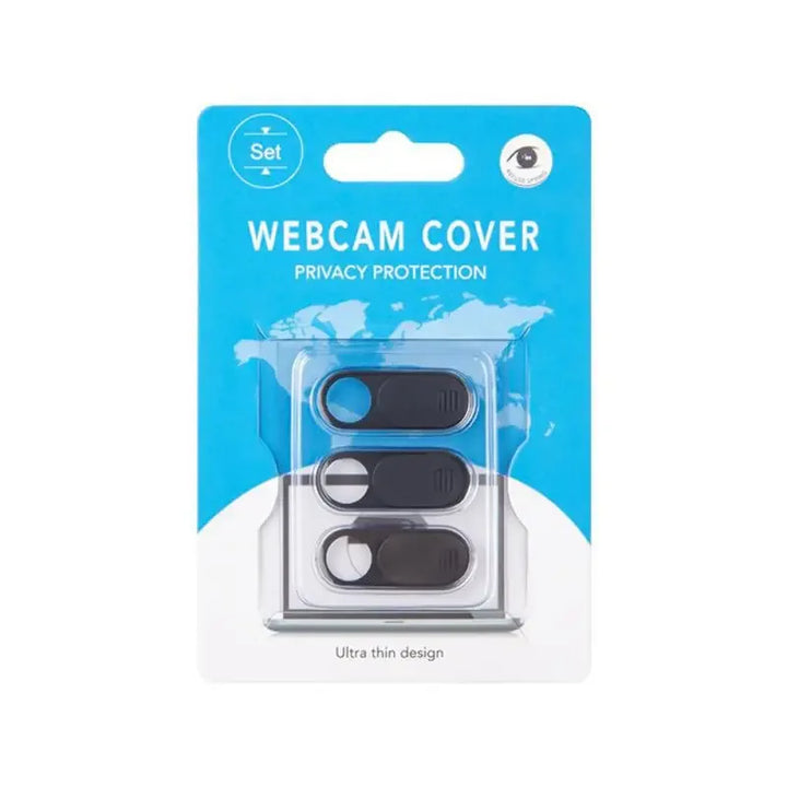 Universal Plastic Black WebCam Cover Shutter Magnet Slider Camera Cover for IPhone Laptop Mobile Phone Len Privacy Stickers
