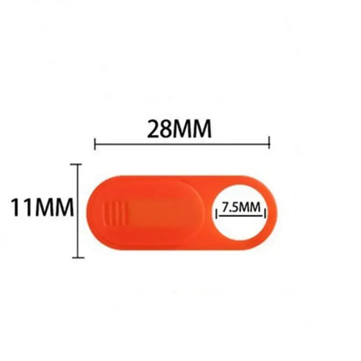 Universal Plastic Black WebCam Cover Shutter Magnet Slider Camera Cover for IPhone Laptop Mobile Phone Len Privacy Stickers