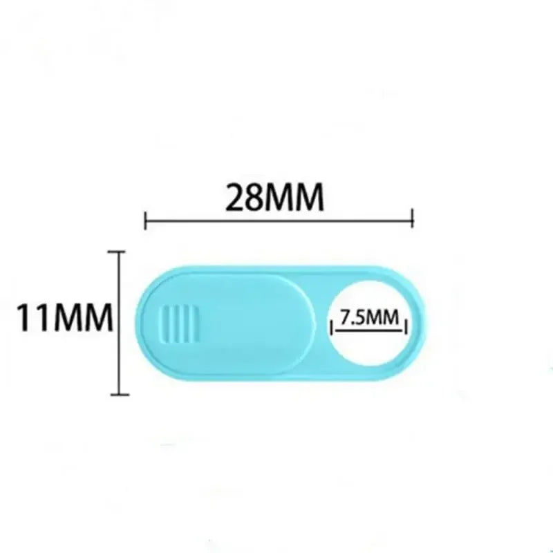 Universal Plastic Black WebCam Cover Shutter Magnet Slider Camera Cover for IPhone Laptop Mobile Phone Len Privacy Stickers